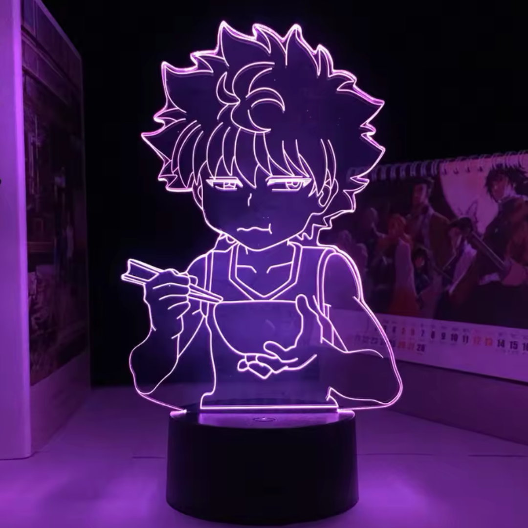 Anime 3D LED-lampa