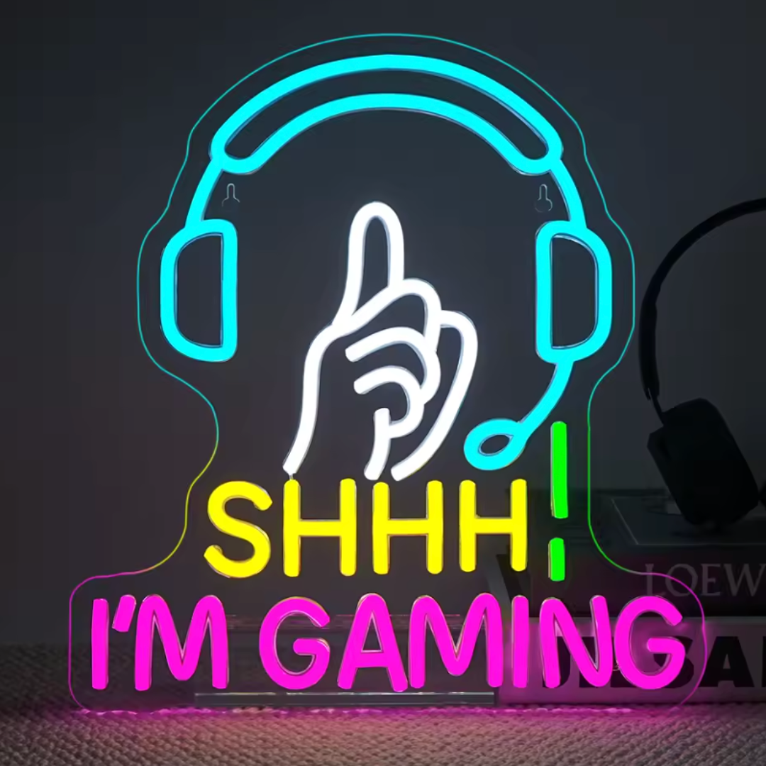 Gaming-neonskylt